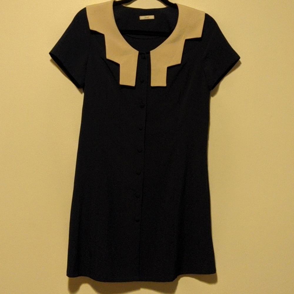 Button up t-shirt dress